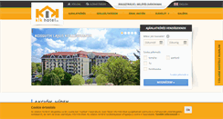 Desktop Screenshot of kossuthkollegiumok.hu